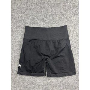 Oner High Waist Biker Shorts Women Small Black Seamless Compression Yoga Workout